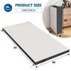 NiamVelo 3 inch Tri-Fold Twin XL Folding Mattress - Luxurious Memory Foam Mattress, Twin Bed Mattress, Perfect for College Dorms and Compact Spaces - Unfold Relaxation Anywhere (3 in, Twin XL) view 2