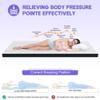 NiamVelo 3 inch Tri-Fold Twin XL Folding Mattress - Luxurious Memory Foam Mattress, Twin Bed Mattress, Perfect for College Dorms and Compact Spaces - Unfold Relaxation Anywhere (3 in, Twin XL) view 4