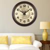 Wall Clocks Wall Clock Silent | Modern Decorative Clock | Round Easy to Read, Home/Office/Kitchen/Classroom/School Clock Sweep Movement, Cute Living Room Home Clock Table Bedroom Round Wall Clock view 3
