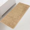 Yeaban Bathroom Runner Rugs 24"x72" Non Slip  Thick Chenille Long Bath Mat | Absorbent and Washable Extra Large Bath Rug, Plush Runner Rug for Bathroom, Shower, Sink - (Beige) view 1