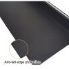 EMYJAY Floating Shelves Wall Mounted, LED Light Aluminum Wall Shelves Floating Shelves Sturdy and Durable Stability and Good Carrying Capacity (Color : Black, Size : 70x23x6cm) view 2