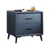 Nightstand Table Modern, Minimalist End Table Bedroom with Drawers, Sturdy Bedside Table Small Dresser Easy to Assemble, for Bedroom Nursery Closet Living Room view 1