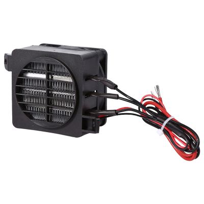 100W 12V PTC Car Fan Air Heater Constant Temperature HeatingHeaters with Insulator and Mounting Holes, Applicable for Heater and Air Conditioning