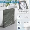 LITA-Bath Rug Custom Size-Rubber Non Slip Quick Dry Super Absorbent Thin Rugs Fit Under Door-Washable Bathroom Floor Mats for in Front of Bathtub,Shower Room,Sink, Gray Marble, 3' x 34' view 4