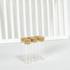 achard 12ml Test Tube Glass Bottle with Cork Empty Bottle with Cork Stopper Transparency for Party A Birthday Present Wedding Decoration 6pcs view 3