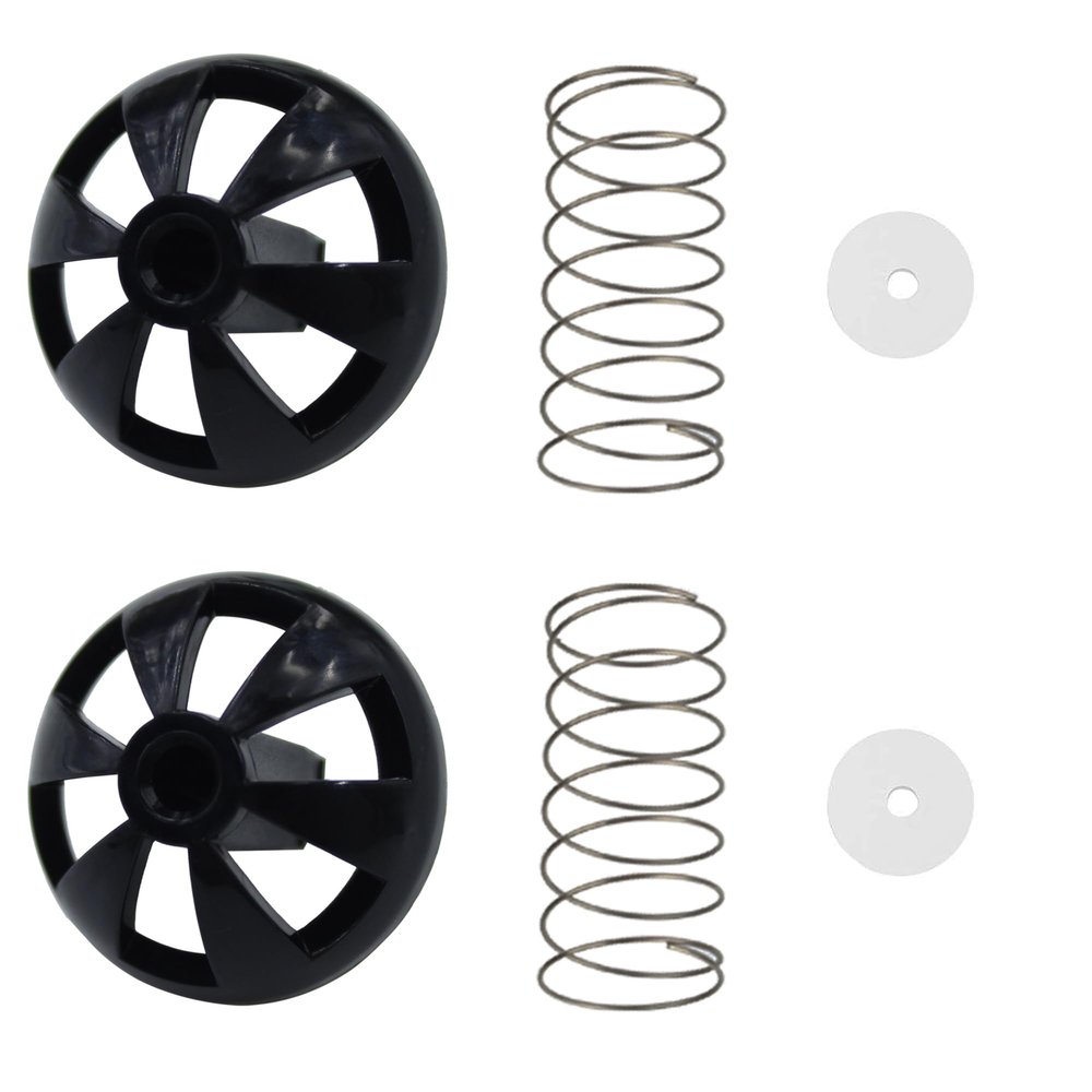 Coffee Replacement Brew Basket Spring Loaded Stopper Kits for Mr. Coffee Black and Decker Hamilton coffee maker 990117900 990237500 Coffee Machine Accessory (Set of 2)