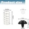 Coffee Replacement Brew Basket Spring Loaded Stopper Kits for Mr. Coffee Black and Decker Hamilton coffee maker 990117900 990237500 Coffee Machine Accessory (Set of 2) view 3