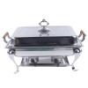 Chafing Dish Buffet Tray, Stainless Steel 9L/8Qt Chafing Dish Buffet Set for Buffets, Wedding, Parties, Banquet, Catering Events view 2