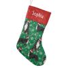 CUXWEOT Christmas Bernese Mountain Dog Christmas Stockings Custom with Name Personalized Family Birthday 17.52 x 7.87 Inch view 2