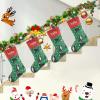 CUXWEOT Christmas Bernese Mountain Dog Christmas Stockings Custom with Name Personalized Family Birthday 17.52 x 7.87 Inch view 4