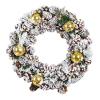 36cm Christmas Wreath, Artificial Decoration Wreath for Front Door Wall Window Indoor Outdoor Christmas Decorations view 1