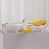 Mumain Cute Ceramic Soap Dish Duck Shape Soap Holder Self Draining Soap Box Soap Tray Creative Animal Soap Bar Holder for Shower, Bathroom, Decor, Kitchen, Counter (Dinosaur) view 3