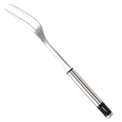 Stainless Steel Barbecue Spit Hot Dogs Grill Meat Stick Meat Serving Forks Kitchen Roasting Skewers Bbq Fork for Bbq Kitchen Equipment Korean