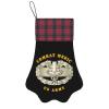 US Combat Medic Veteran Adorable Dog Paw Shaped Christmas Stockings view 1