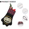 US Combat Medic Veteran Adorable Dog Paw Shaped Christmas Stockings view 4