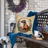 Caroline's Treasures DAC2192PW1818 Rhodesian Ridgeback and Flowers Fabric Decorative Pillow Machine Washable, Indoor Outdoor Decorative Pillow for Couch, Bed or Patio, 18Hx18W view 4