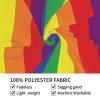 Augenstern 29x37in Bedroom Tapestry Lgbt-Rainbow-Pride-Stripes Wall Decor Wall Hanging Tapestry For Dorm Living Room view 3
