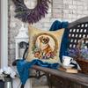 Caroline's Treasures DAC2208PW1818 Tibetan Spaniel and Flowers Fabric Decorative Pillow Machine Washable, Indoor Outdoor Decorative Pillow for Couch, Bed or Patio, 18Hx18W view 4