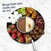 Nostalgia Electric Fondue Party Set  10 oz Melting Pot, 4 Roasting Forks, & Detachable Serving Tray  Melted Cheese, Chocolate, or Dessert  Perfect for Gifts, Parties, Date Night  Black view 4