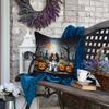 Caroline's Treasures DAC2029PW1818 Cavalier Spaniel Spooky Halloween Fabric Decorative Pillow Machine Washable, Indoor Outdoor Decorative Pillow for Couch, Bed or Patio, 18Hx18W view 4