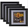 Picture Frame Set of 4. 2-1/2" Polystyrene Victorian Rich Black 27x41 Wholesaleartsframes-com 1556 Series Made in USA view 1