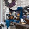Caroline's Treasures DAC2030PW1818 Cavalier Spaniel Spooky Halloween Fabric Decorative Pillow Machine Washable, Indoor Outdoor Decorative Pillow for Couch, Bed or Patio, 18Hx18W view 4