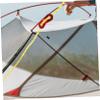 Sosoport 8sets Canopy Ropes Tent Fixing Tools Buckle for Outdoor Camping Lightweight Reflective Ropes Each view 3