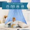 Glowing Bundle! Blue Canopy + Kids Dinosaur Sleeping Bag for Boys view 4