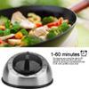 Kitchen Countdown Timer, 60 Minute Wind Up Mechanical Timer, Kitchen Timer with Loud Alarm for Home Baking Cooking view 4