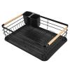 Alipis Dish Drying Rack Removable Draining Tray Multi-Functional Bowl Organizer for Kitchen Counter Efficient Dish Drainer to Keep Your Kitchen Clean and Organized view 1