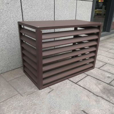 Air conditioner fence for outside units,mini split covers for outside units, Air Conditioner Privacy Fence Decorative Screen, sturdy and durable, noise reduction, suitable for gardens, balconies,walls