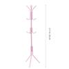 Cabilock 12 Hook Wrought Iron Coat Tree Stand Rustic Hall Tree Rack Perfect for Home Bedroom Storage view 2