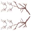 ABOOFAN 10pcs Faux Antler Branches for Craft Decor Twig Stems for Christmas Tree Wedding and Home Decoration Versatile Fake Branches for Unique Floral Arrangements view 3