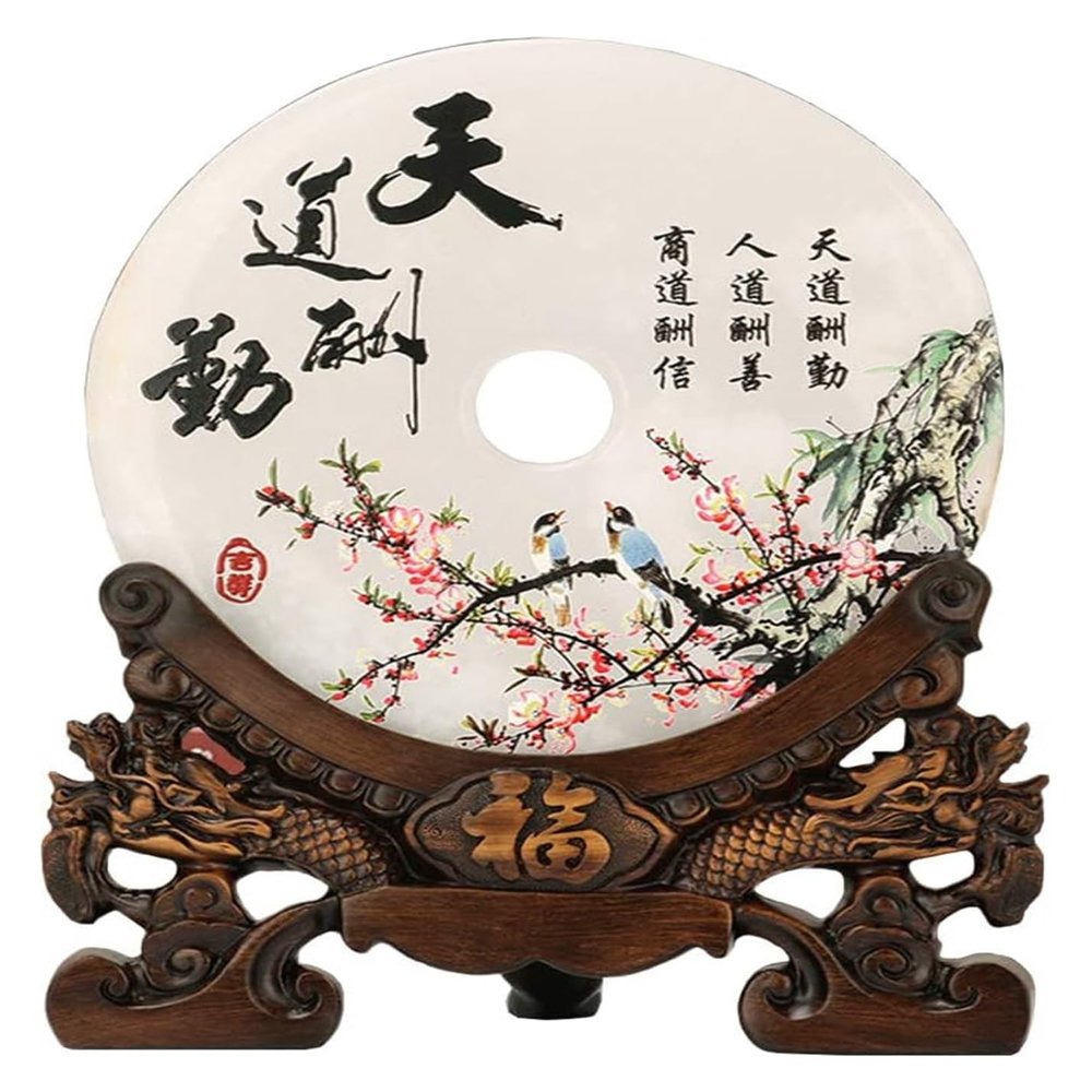 Sculpture Tabletop Ornaments of Safety Button Sculpture, Natural Jade Stone Ping Ping Buckle Furnishing Wine Cabinet Decoration, Crafts Safe Buckle Furnishing Cabinet Decoration Ping Ornaments,Natural