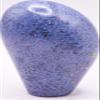 3.3" 255g Rich Blue Dumoritierite w/Quartz Inclusions Freeform Polished Natural Orbicular Orbs Gemstone Crystal Mineral Specimen - Peru view 1