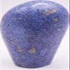 3.3" 255g Rich Blue Dumoritierite w/Quartz Inclusions Freeform Polished Natural Orbicular Orbs Gemstone Crystal Mineral Specimen - Peru view 2