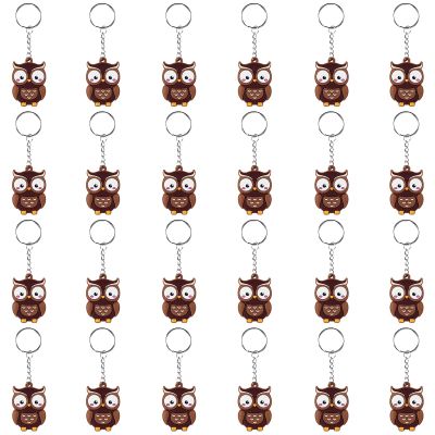 iMagitek 24 Pack Owl Keychains Keyrings Party Favors for Owl Party Supplies, Woodland Party Favors, Birthday Party Gifts, Baby Shower Return Gifts