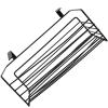Uonlytech Cabinet Paper Towel Holder Sturdy Metal Towel Rack for Kitchen Cabinet Easy Install Hanging Tissue Organizer for Spaces view 1