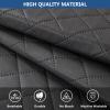 Eismodra Couch Covers for 3 Cushion Couch Sofa Cover Sectional Slipcovers Washable Furniture Protector for Dogs Pet L Shaped Chaise Lounge,Dark Gray 36 x 94 inches (Only 1 Piece) view 3