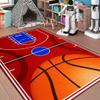 Basketball Rug for Boys Bedroom - Basketball Court Rug Sport Area Rugs Carpet for Kids Printed Basketball Court Decor Floor Mats, 3x4 Feet view 2