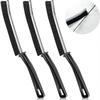 GEPAS 3pcs Black Crevice Cleaning Brush, Efficient for Cleaning Gaps, Grooves, Tiles, Faucets, Suitable for Kitchen, Windows, Sliding Rails, Ovens view 1