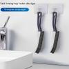 GEPAS 3pcs Black Crevice Cleaning Brush, Efficient for Cleaning Gaps, Grooves, Tiles, Faucets, Suitable for Kitchen, Windows, Sliding Rails, Ovens view 3