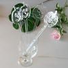 20pcs of Halloween Drink Stirrer,Acrylic Pumpkin Cocktail Stirrer,Halloween Party Decor,Halloween Dcor (Clear) view 1