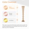 NUPTIO 10 Pcs Wedding Vase & 10 Pcs Artificial Flowers Set for Wedding Centerpieces for Tables view 4