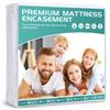 39x75 Twin Waterproof Mattress Protector Fits 9-12" Deep, Zippered Mattress Encasement Cover, WINKAURA Premium Washable Terry Top Fabric Mattress Pad Cover view 1