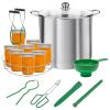 BHUJIA Stainless Steel Water Bath Canner 21.5 QT with Rack & Lid, Complete Canning Pot Kit with Tools for Home Canning, Jams, Pickles & Preserving view 1