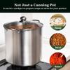 BHUJIA Stainless Steel Water Bath Canner 21.5 QT with Rack & Lid, Complete Canning Pot Kit with Tools for Home Canning, Jams, Pickles & Preserving view 4