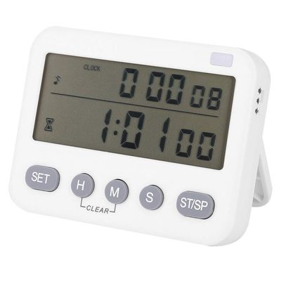 Pilipane Timer Wordless Vibration Alarm Clock Reminder Timepiece, Household Kitchen Cooking, Timer Cooking Reminder Kitchen Cooking Reminder Cooking Alarm Clock