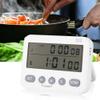 Pilipane Timer Wordless Vibration Alarm Clock Reminder Timepiece, Household Kitchen Cooking, Timer Cooking Reminder Kitchen Cooking Reminder Cooking Alarm Clock view 3