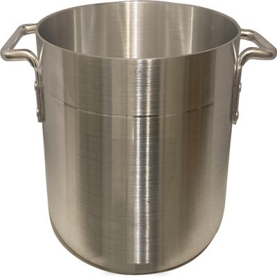 10 qt Aluminum Stock Pot Set, Fry Pot, Heavy-Duty 2.5 Gallons Kettle Cookware for Boiling